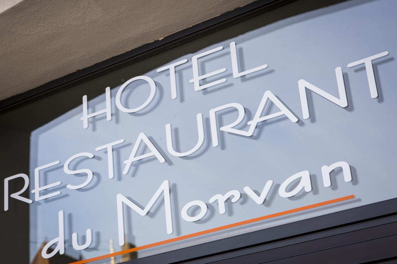 Logis Hotel Du Morvan - Restaurant La Table De Jerome Luzy Bagian luar foto