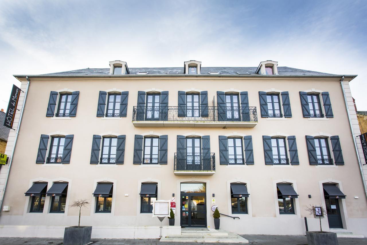 Logis Hotel Du Morvan - Restaurant La Table De Jerome Luzy Bagian luar foto